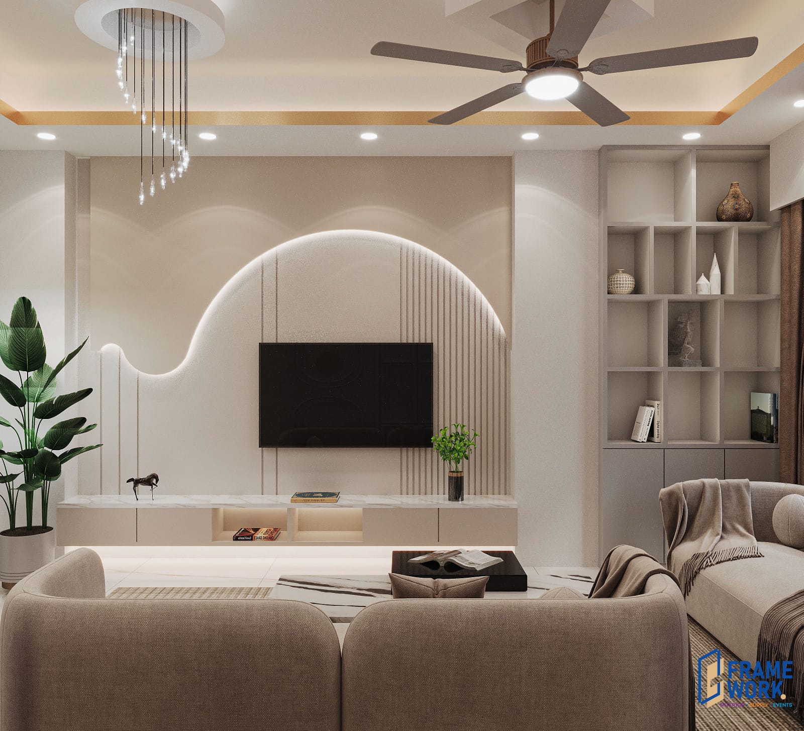 Living Room Interior Project 21