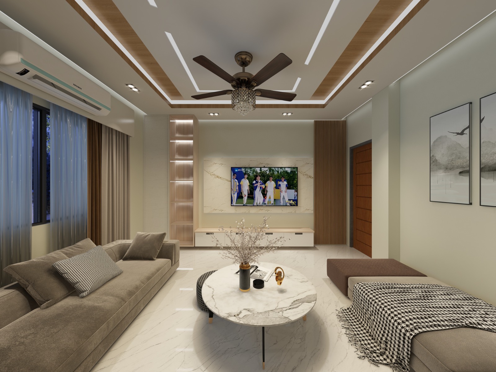 Living Room Interior Project 6