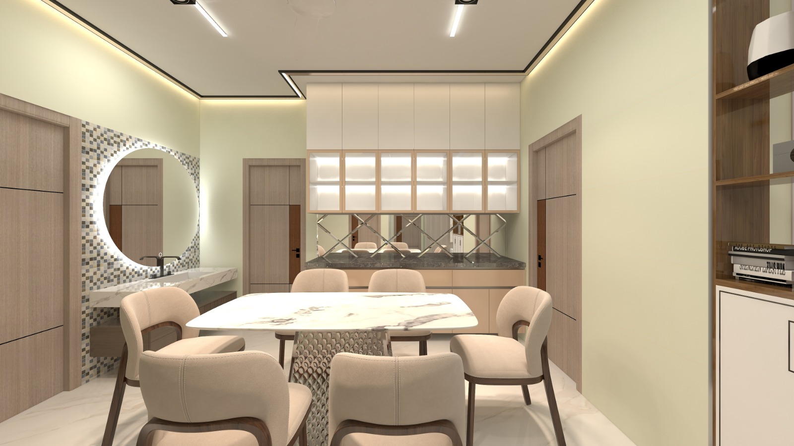 Dining Room Interior Project 7