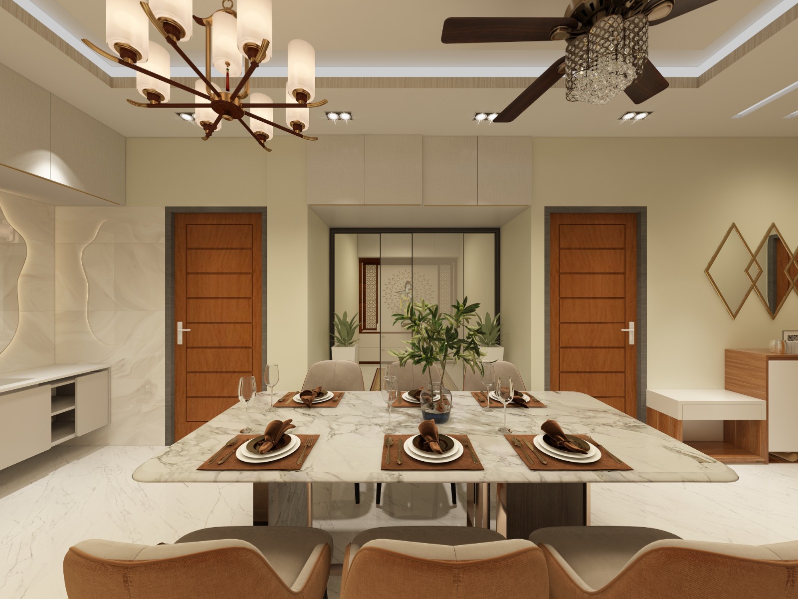 Dining Room Interior Project 5