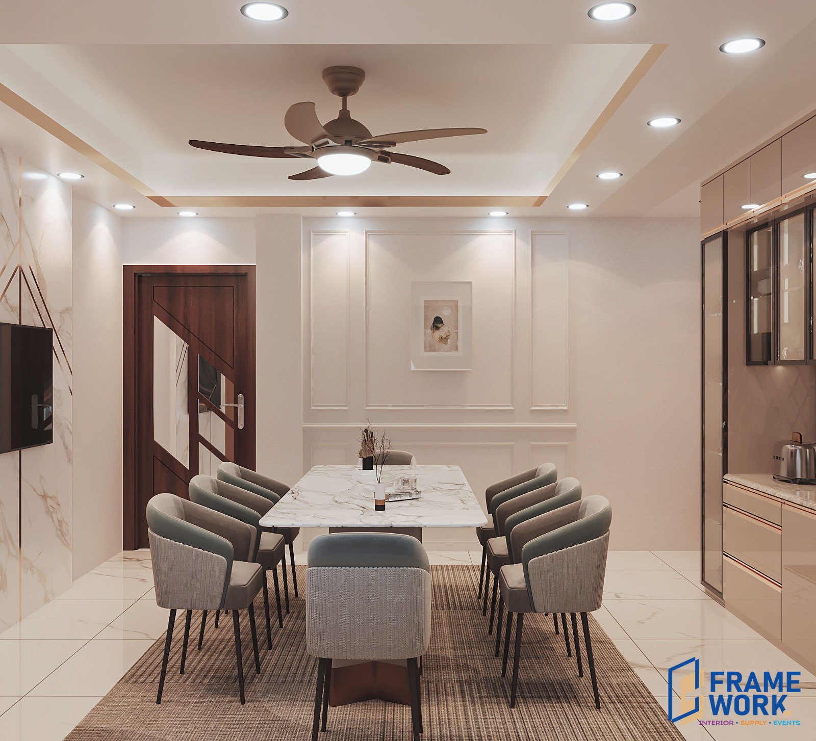 Dining Room Interior Project 13