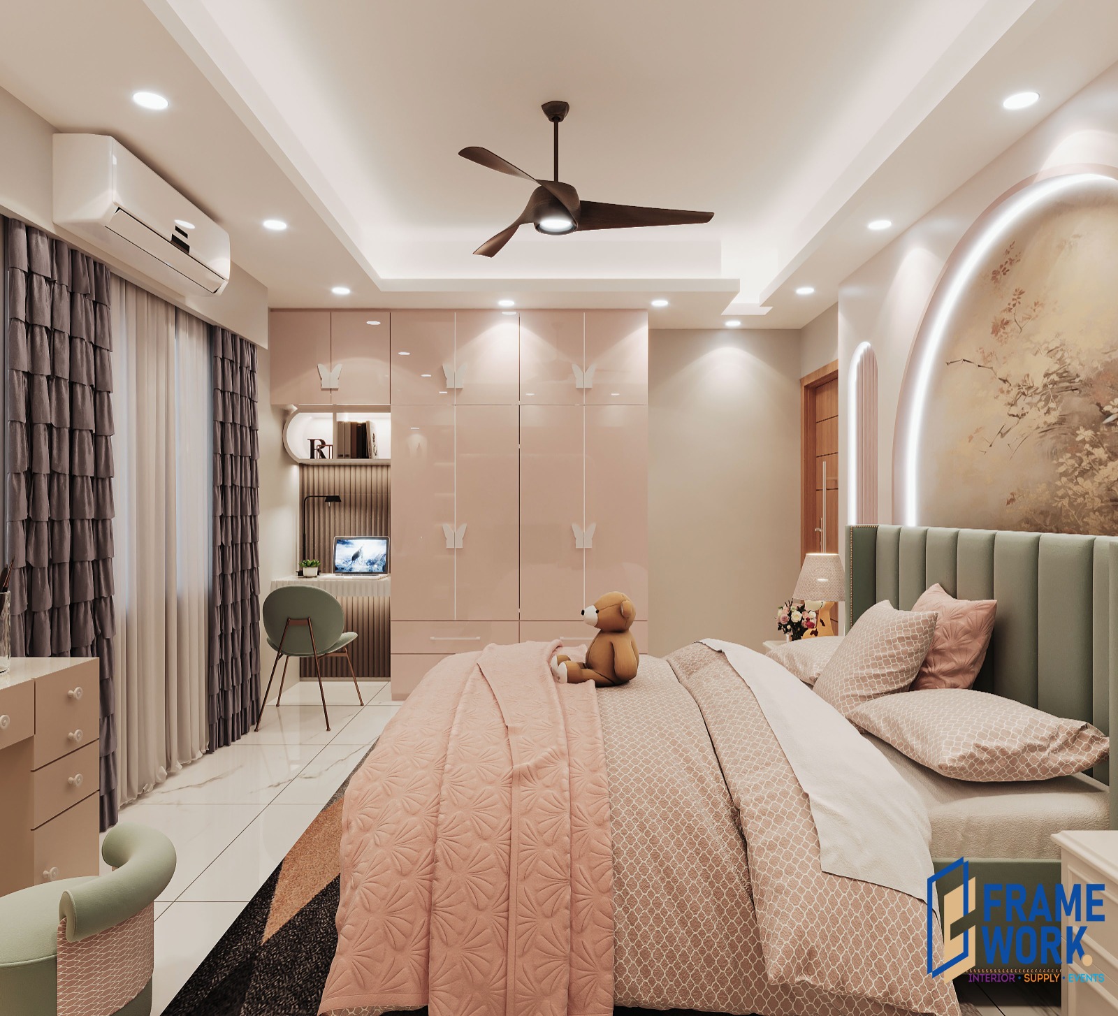 Child Bedroom Interior Project 8